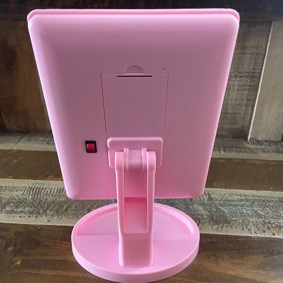 Light Up LED Vanity Mirror - Pink - Picture 7 of 10